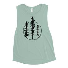 Load image into Gallery viewer, 3 Sisters Ladies’ Muscle Tank
