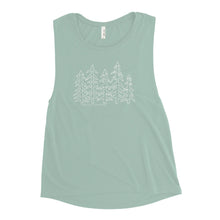 Load image into Gallery viewer, Forest Family Ladies’ Muscle Tank