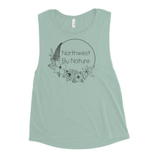 Load image into Gallery viewer, Flora of Vancouver Island Ladies’ Muscle Tank