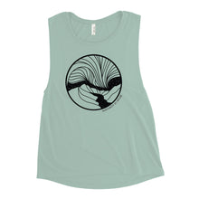Load image into Gallery viewer, Aurora Ladies’ Muscle Tank
