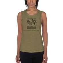 Load image into Gallery viewer, Northwest By Nature Logo Ladies’ Muscle Tank