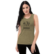 Load image into Gallery viewer, Northwest By Nature Logo Ladies’ Muscle Tank
