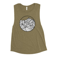Load image into Gallery viewer, Circle Mountain Ladies’ Muscle Tank