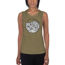 Load image into Gallery viewer, Circle Mountain Ladies’ Muscle Tank