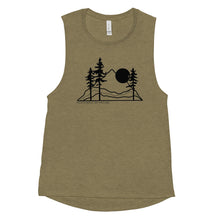 Load image into Gallery viewer, I'd Hike That Ladies’ Muscle Tank