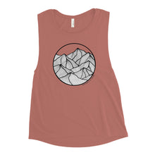 Load image into Gallery viewer, Circle Mountain Ladies’ Muscle Tank