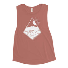 Load image into Gallery viewer, Sea to Sky Ladies’ Muscle Tank