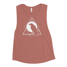 Load image into Gallery viewer, Raven Ladies’ Muscle Tank