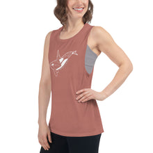 Load image into Gallery viewer, Geo Orca Ladies’ Muscle Tank