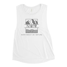 Load image into Gallery viewer, Northwest By Nature Logo Ladies’ Muscle Tank