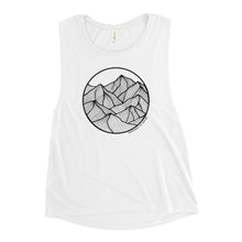 Load image into Gallery viewer, Circle Mountain Ladies’ Muscle Tank