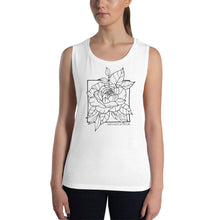 Load image into Gallery viewer, Peony Ladies’ Muscle Tank