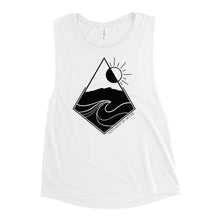 Load image into Gallery viewer, Sea to Sky Ladies’ Muscle Tank
