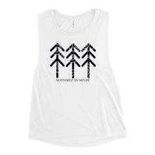 Load image into Gallery viewer, Tree Rings Ladies’ Muscle Tank