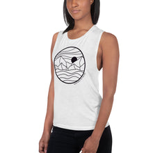 Load image into Gallery viewer, Land of Plenty Ladies’ Muscle Tank