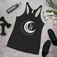 Load image into Gallery viewer, Moon Phases Women's Racerback Tank