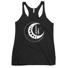 Load image into Gallery viewer, Moon Phases Women's Racerback Tank