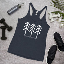 Load image into Gallery viewer, Tree Rings Ladies Racerback Tank