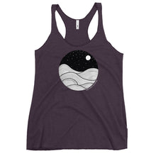 Load image into Gallery viewer, Midnight Waves Women's Racerback Tank