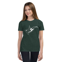 Load image into Gallery viewer, Geo Orca Youth T-Shirt