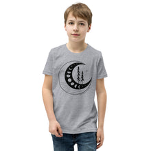 Load image into Gallery viewer, Moon Phases Youth T-shirt