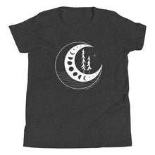 Load image into Gallery viewer, Moon Phases Youth T-shirt