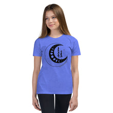 Load image into Gallery viewer, Moon Phases Youth T-shirt