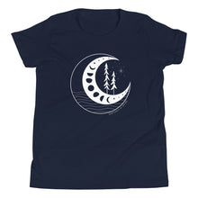 Load image into Gallery viewer, Moon Phases Youth T-shirt
