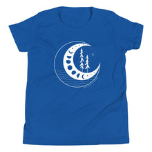 Load image into Gallery viewer, Moon Phases Youth T-shirt