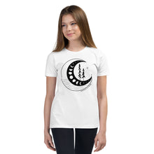 Load image into Gallery viewer, Moon Phases Youth T-shirt