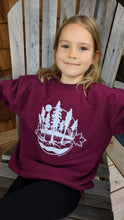 Load image into Gallery viewer, Autumn Salmon Youth Crewnec
