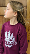 Load image into Gallery viewer, Autumn Salmon Youth Crewnec
