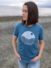 Load image into Gallery viewer, Midnight Waves Unisex T-Shirt
