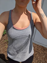 Load image into Gallery viewer, Western Sword Fern Women&#39;s Racerback Tank
