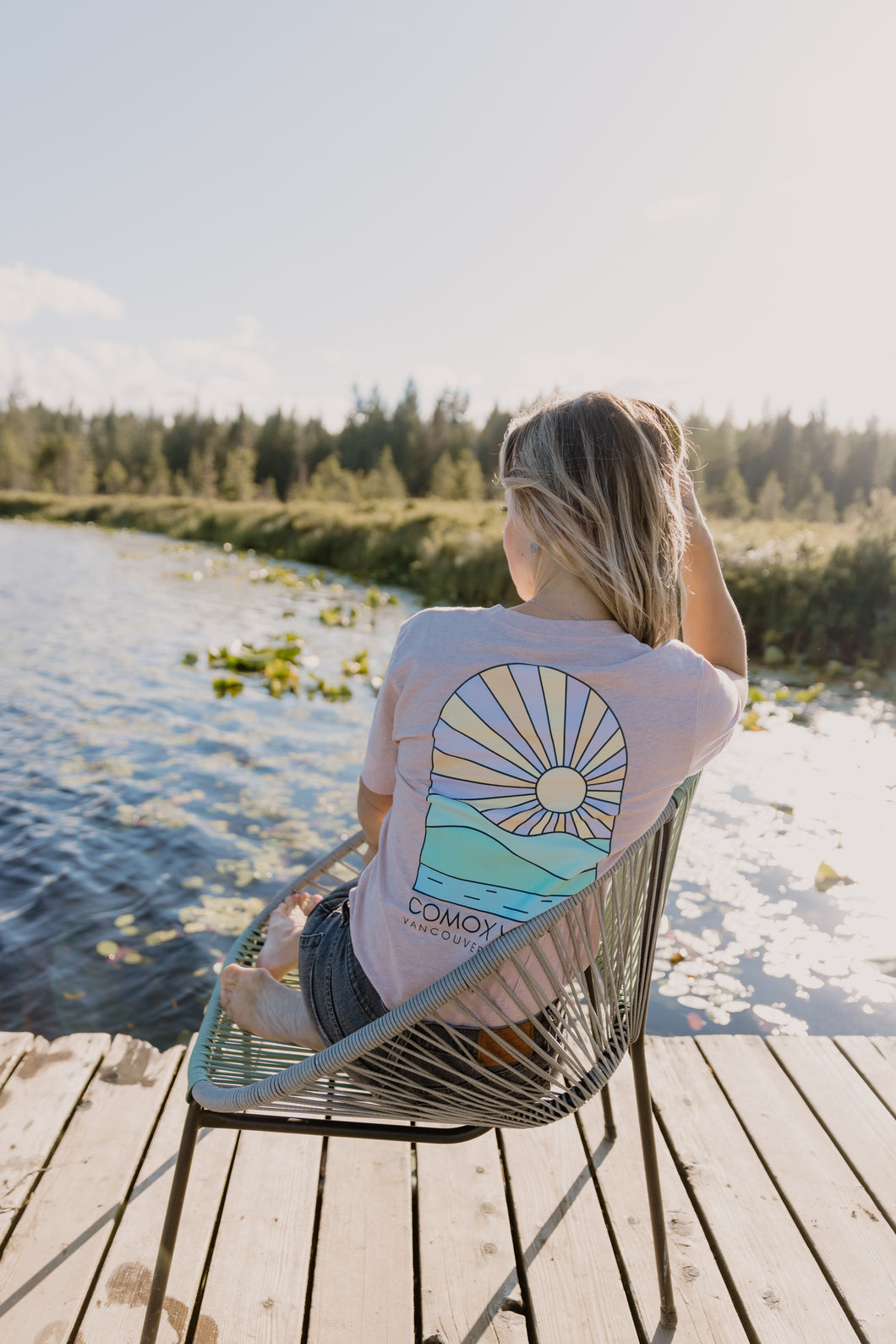 Colourful Comox Valley Unisex T-shirt
