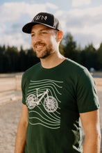 Load image into Gallery viewer, Forest Bike Unisex T-shirt
