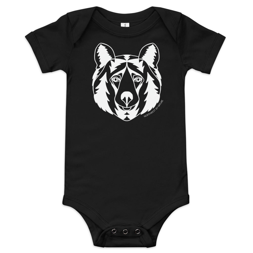 Firry Bear Baby Onesie