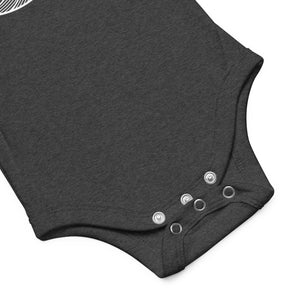 Circle Waves baby onesie