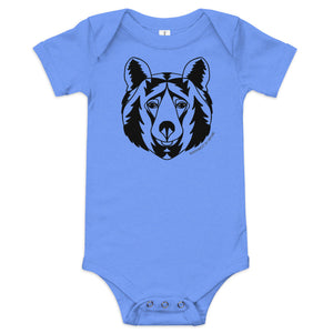 Firry Bear Baby Onesie