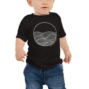 Circle Waves Baby Tee