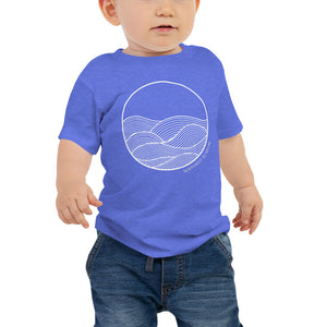 Circle Waves Baby Tee