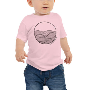 Circle Waves Baby Tee