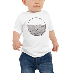 Circle Waves Baby Tee