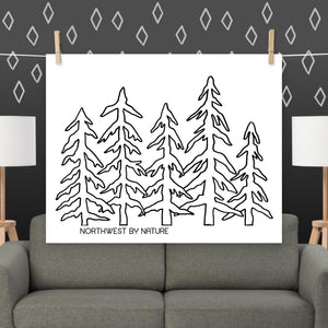 Forest Family Prints