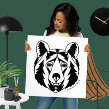 Load image into Gallery viewer, Firry Bear Print
