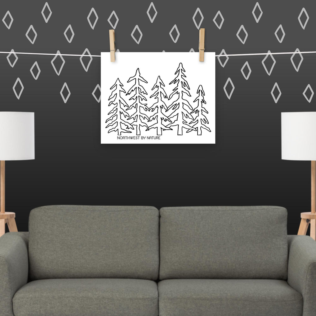 Forest Family Prints