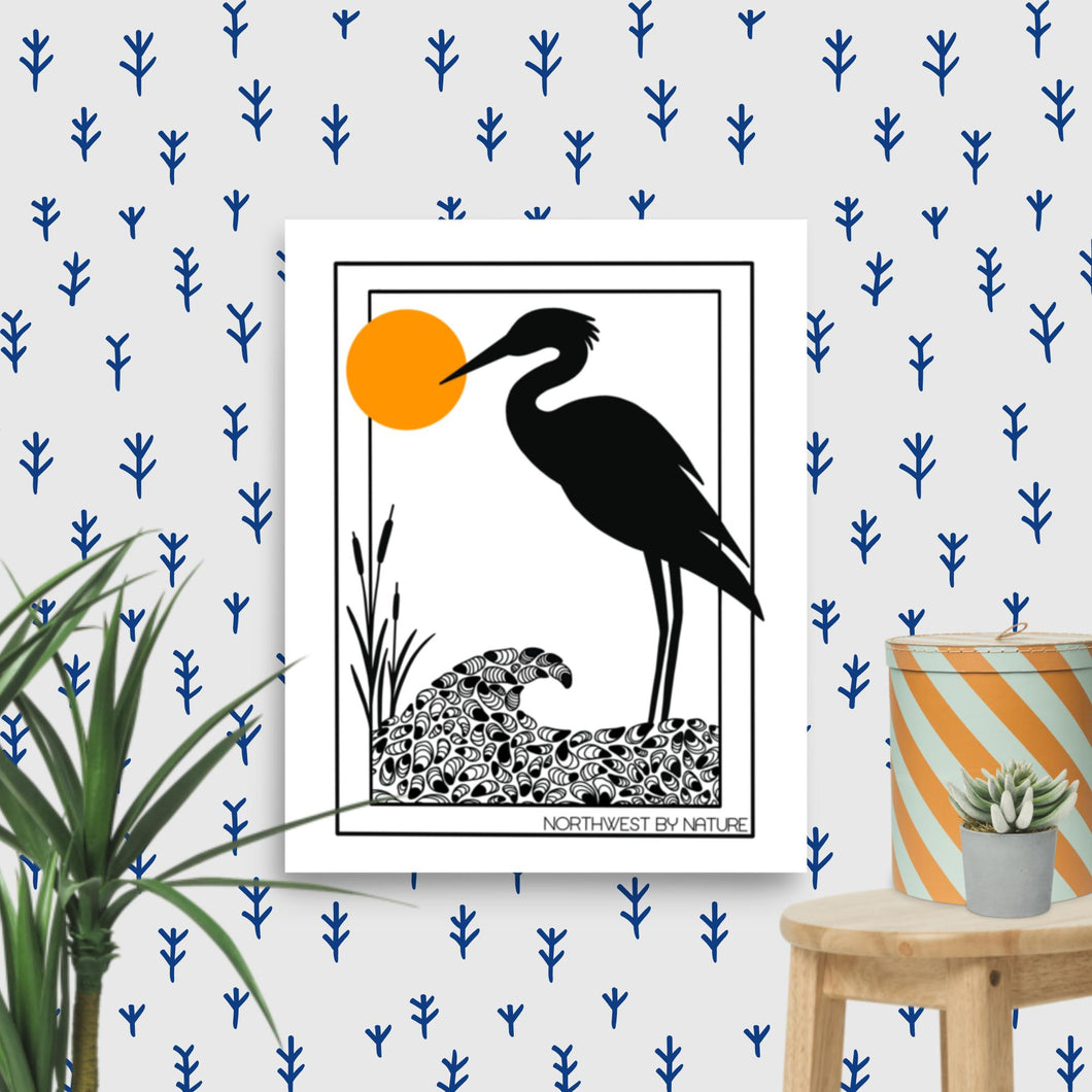 Heron Prints