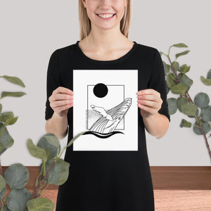Van Isle Humpback Whale Prints