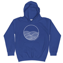 Load image into Gallery viewer, Circle Waves Kids Hoodie
