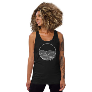 Circle Waves Men's/Unisex Tank